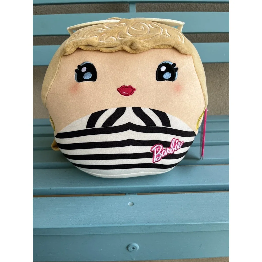 NWT Barbie‎ Cuutopia 1959 Black White Swimsuit Squishmallow Plush